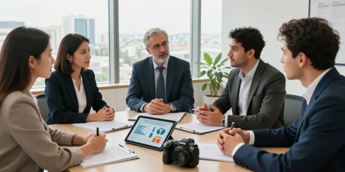 Turkish Citizenship By Investment consultation with legal expert in a modern office environment.