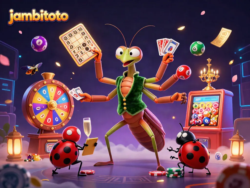 Engage in thrilling lottery action with jambitoto featuring card sharp and lively bingo elements
