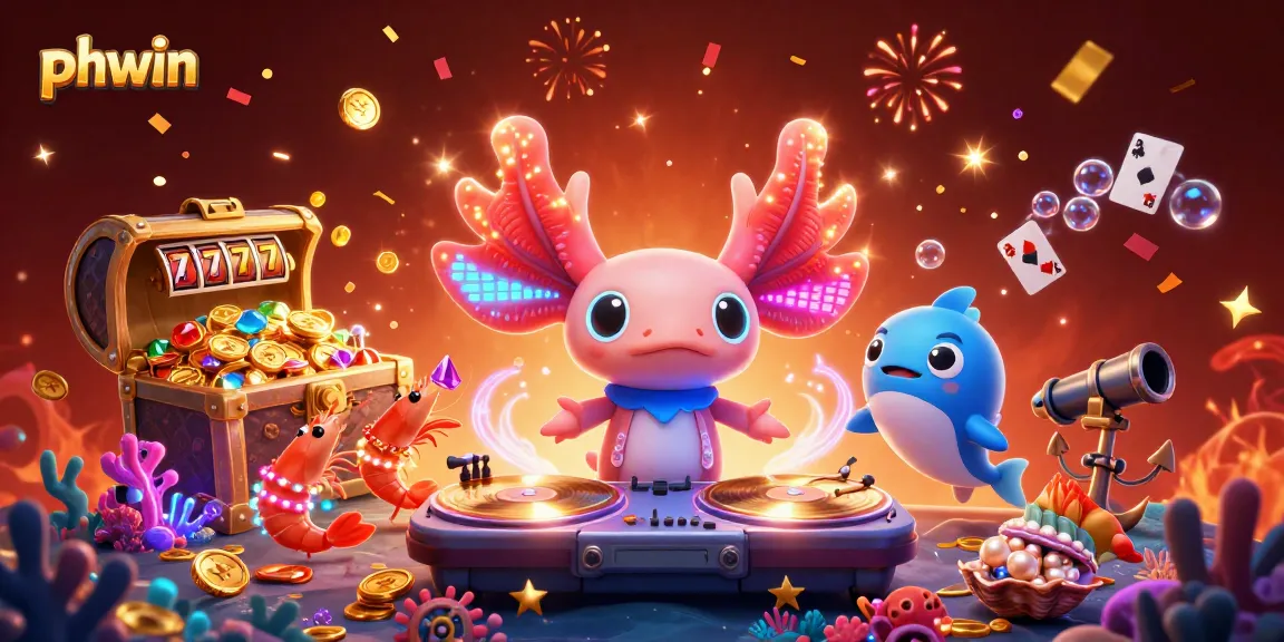 Experience thrilling wins at phwin with vibrant 3D casino characters and games in action.