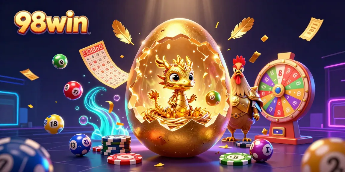Experience thrilling wins at 98win with golden dragon and dynamic casino elements.