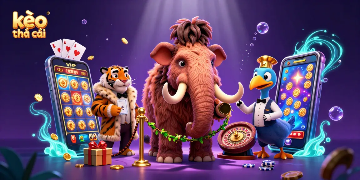 Engage with kèo nhà cái strategies while experiencing dynamic casino excitement in a vibrant scene.