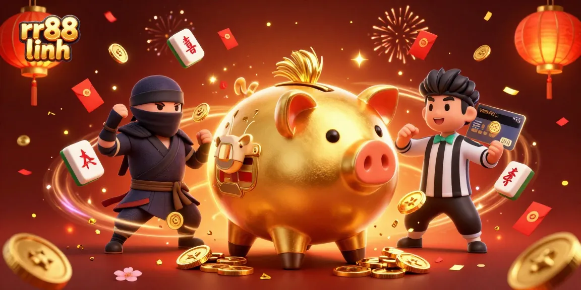 Engage with thrilling gameplay at rr88 linh featuring a dynamic casino scene with lively characters and rich elements.